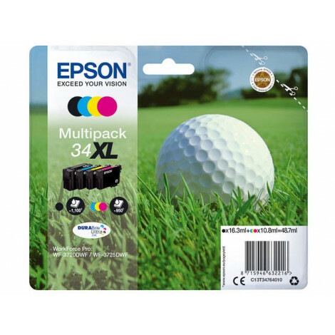 Epson 34XL Inktcartridge - Multipack