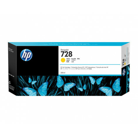 'HP - F9K15A - 728 - Inktcartridge Geel'