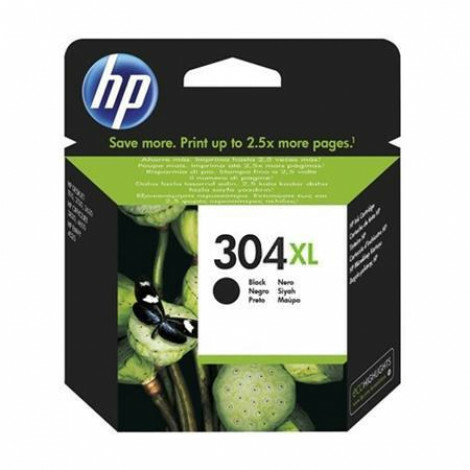 HP N9K08AE 304XL Inktcartridge zwart
