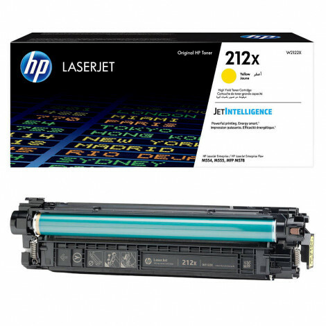 "HP 212X W2122X originele high-capacity gele LaserJet tonercartridge W2122X"