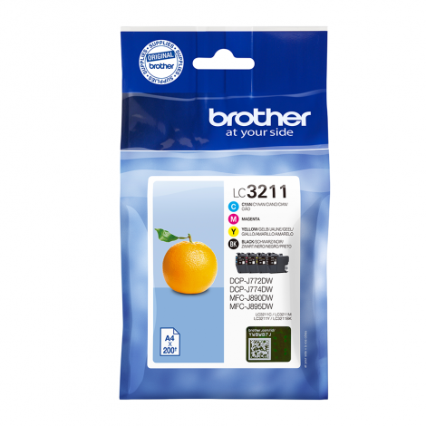 Brother - LC-3211VALDR - Inktcartridge MultiPack