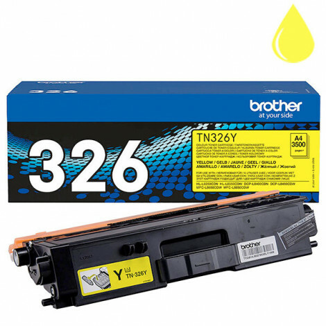 TN-326Y - Brother Toner Geel