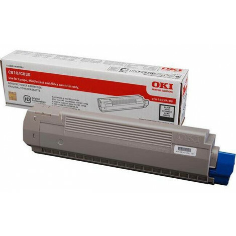 OKI 44059108 tonercartridge 1 stuk(s) Origineel Zwart C810/C830