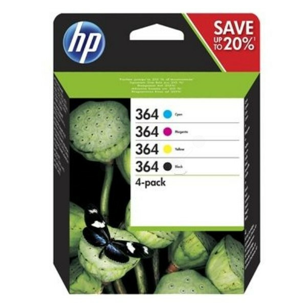 Grace Doodt lavendel HP 364 CMYK N9J73AE Inkt Cartridge Combo 4-Pack | Snel en goedkoop bij  TonerProductsNederland.nl