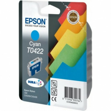 Epson - C13T04224010 - T0422 - Inktcartridge cyaan