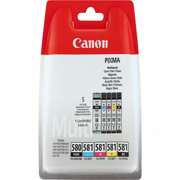 Canon 2078C005 PGI-580/CLI-581 Inkt  MultiPack 5Kleuren ✔️