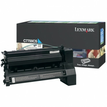 Lexmark - C7700CS - Toner cyaan