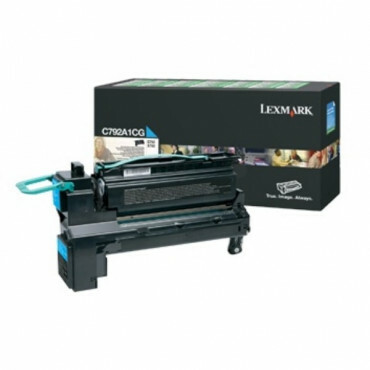 Lexmark - C792A1CG - Toner cyaan