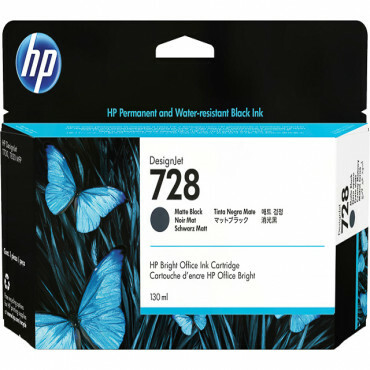 'HP - 3WX25A - 728 - Inktcartridge zwart Mat'