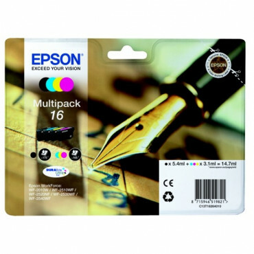Epson - T16 - Inkt - MultiPack - BCMY