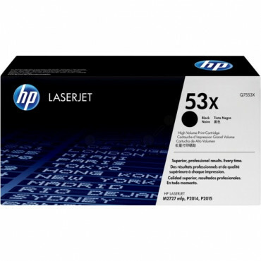 HP 53XD Q7553XD originele high-capacity zwarte LaserJet tonercartridge Q7553XD