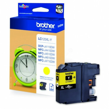 Brother - LC-125XLY - Inktcartridge geel