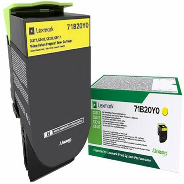 Lexmark - 71B20Y0 - Toner geel