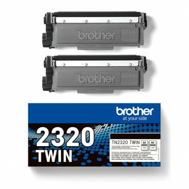 "TN-2320TWIN Brother Toner Zwart 2-Pack"