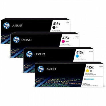 "HP 415X Rainbowkit (CMYK) W2030X, W2031X, W2032X, W2033X"