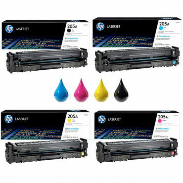 hp-205a-cf530a-cf531a-cf532a-cf533a-toner