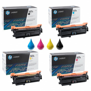 507X - 507A HP CE400X, CE401A, CE402A, CE403A Rainbowkit BCMY