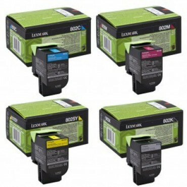 Lexmark Rainbowkit (CMYK) 80C2HM0, 80C2HY0, 80C2HC0, 80C2HK0