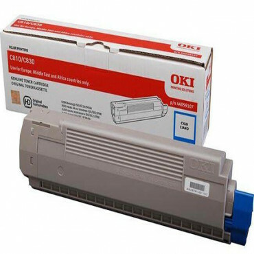 OKI 44059107 tonercartridge 1 stuk(s) Origineel Cyaan C810/C830