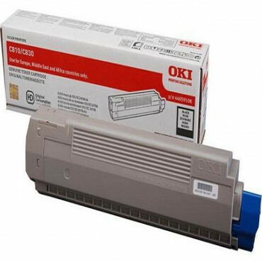 OKI 44059108 tonercartridge 1 stuk(s) Origineel Zwart C810/C830