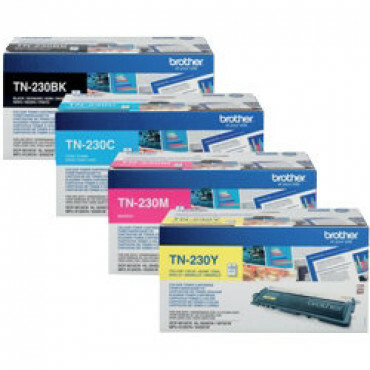 Brother Rainbowkit (CMYK) TN-230M, TN-230Y, TN-230C, TN-230BK