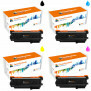 HP 504X, 504A - CE250X, CE251A, CE252A, CE253A Rainbowkit (CMYK) TPN-SQ