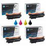 507X - 507A HP CE400X, CE401A, CE402A, CE403A Rainbowkit BCMY