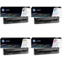 HP 201A Rainbowkit CMYK Original LaserJet CF400A,CF401A,CF402A,CF403A