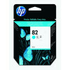 HP - CH566A - 82 - Inktcartridge cyaan